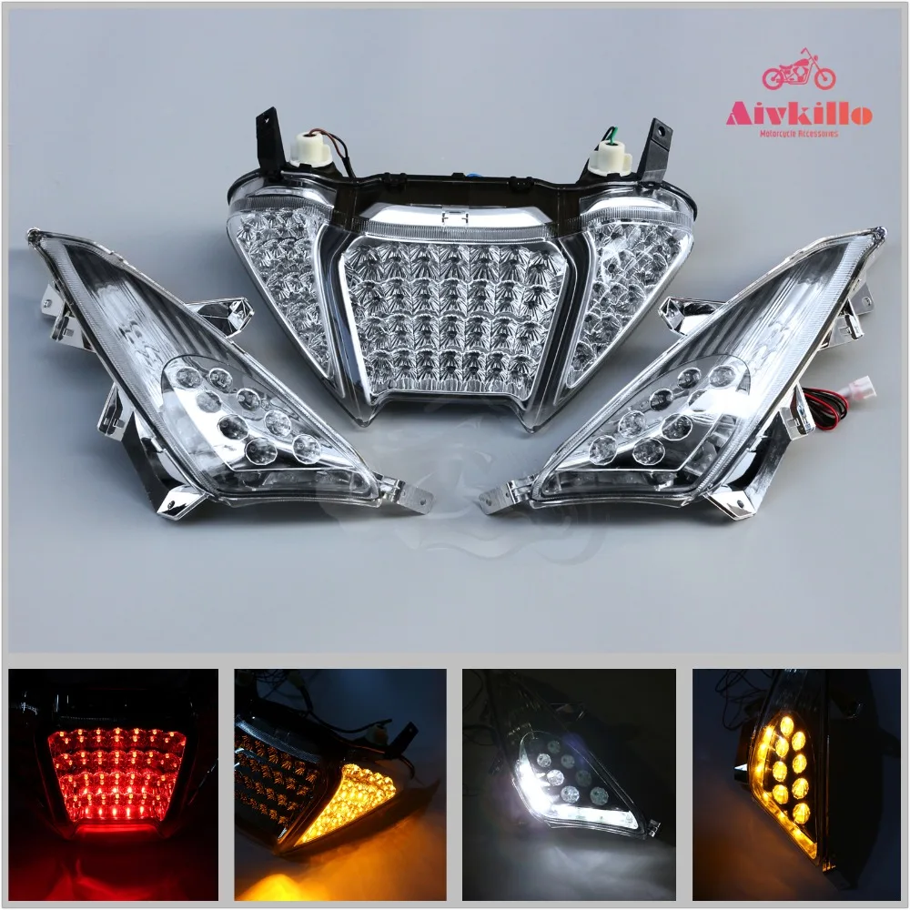 Светодиодный стоп сигнал заднего хода интегрированный для Tmax 500 T MAX TMAX500 2008 2011 2009
