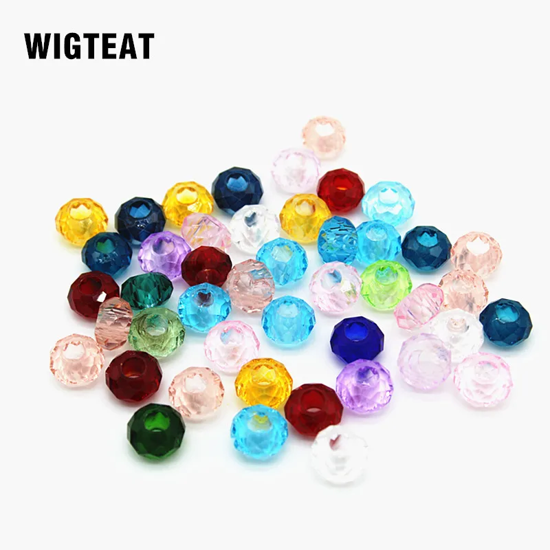 

Colorful Glass Hair Braid Tube Beads Rings Dreadlock Hair Jewelry For Braids Colorful Crystal Micro Ring approx 6mm inner hole