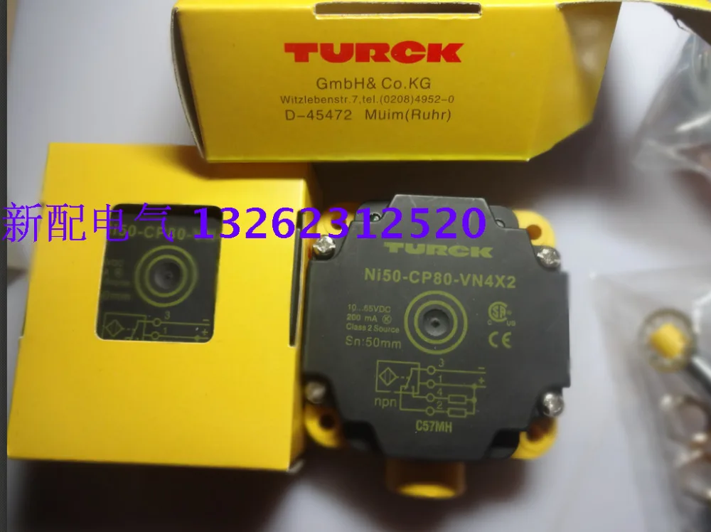 NI50-CP80-VP4X2 NI50-CP80-VN4X2 Turck датчик приближения высококачественный