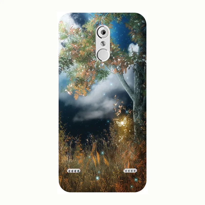Окрашенный Мягкий силиконовый чехол ТПУ для zte Blade X3/D2/T620/A452 задняя крышка X5 D3 Q806T