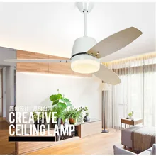 Nordic простой потолочный вентилятор современный вентилятор свет гостиная столовая американский вентилятор свет японский стиль вентилятор лампа