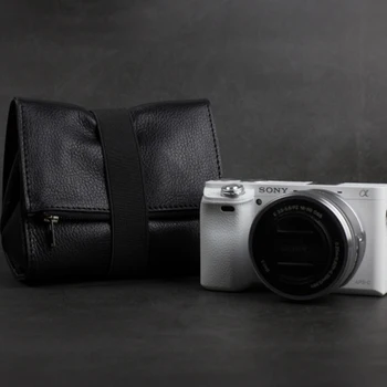 

Roadfisher Nylon Portable Handbag Camera Bag Pocket Fit Mirrorless System Camera For Fuji X-T20 Canon EOS-M6 Sony A6500/A6300