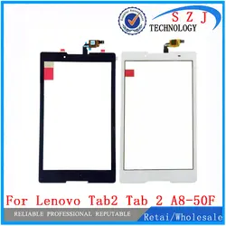 Новый 8 ''дюймовый для Lenovo TAB2 Tab 2 a8-50f A8-50 F/LC Сенсорный экран Панель планшета Черный и белый цвет бесплатная доставка