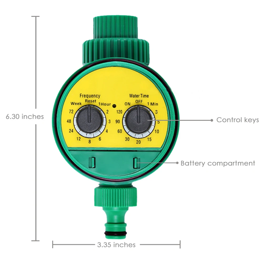 Автоматический интеллектуальный электронный таймер воды резиновая прокладка дизайн открытый сад цифровой орошение контроллер полива системы