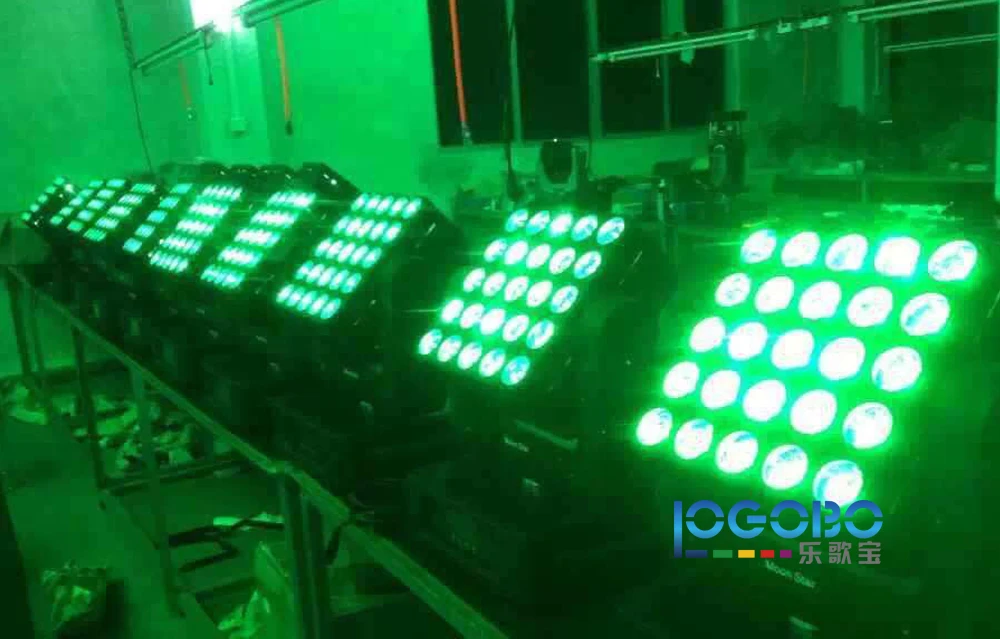 New RH-6825 5X5 12w Led matrix beam moving head-11