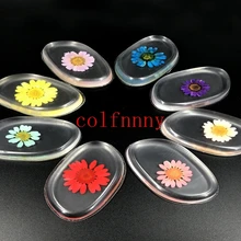 100 шт./лот силиконовый гель Пуховки для пудры прозрачного кварцевого безупречный Косметическая пудра Puff губка смешивание желе с сухих цветов Maquillaje