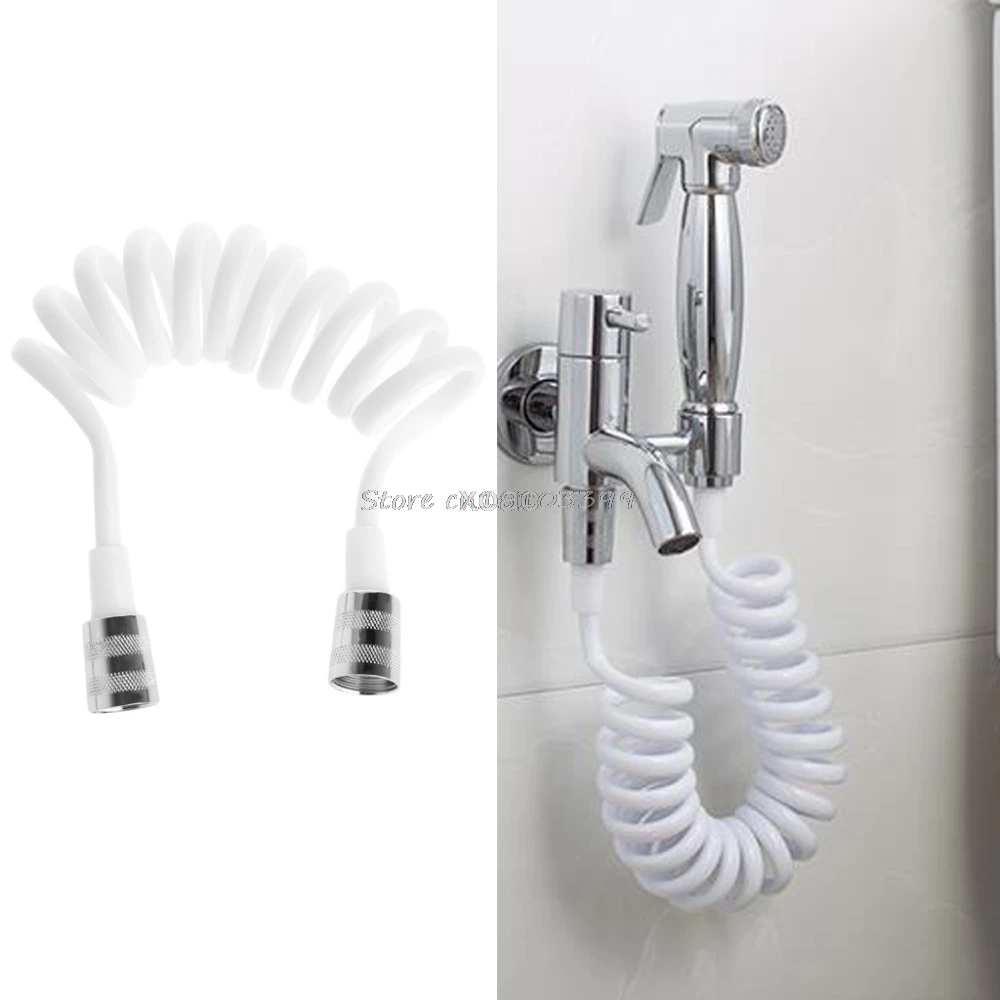 

Flexible Shower Hose For Water Plumbing Toilet Bidet Sprayer Telephone Line Plumbing Hose ABS tube Brass Nut M12 dropship