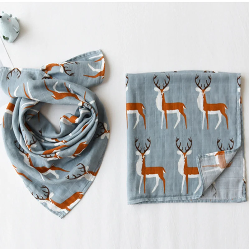 Новые хлопковые детские одеяла для новорожденных мягкое органическое детское одеяло хлопок обертывание муслиновой пеленкой для