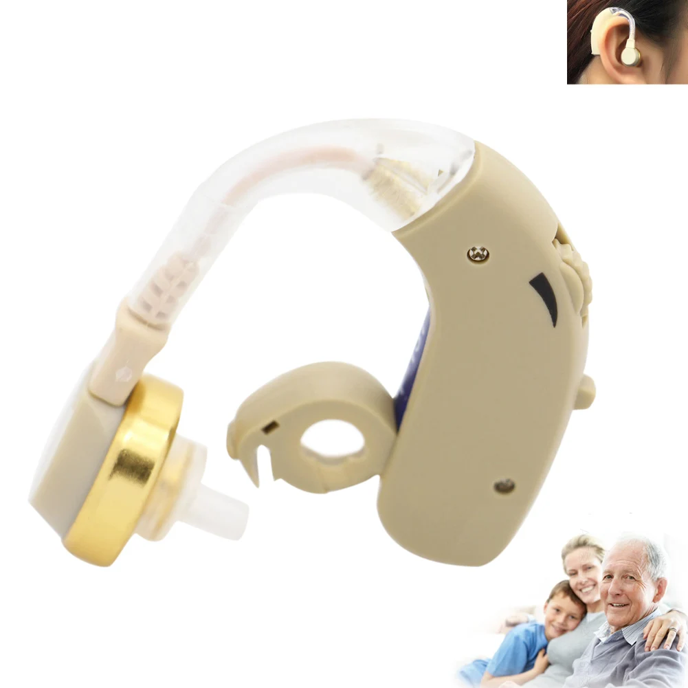 AXON F-137 Behind Ear Adjustable Tone Hearing Aid Sound Voice Amplifier Ear Care Device Promotion Price