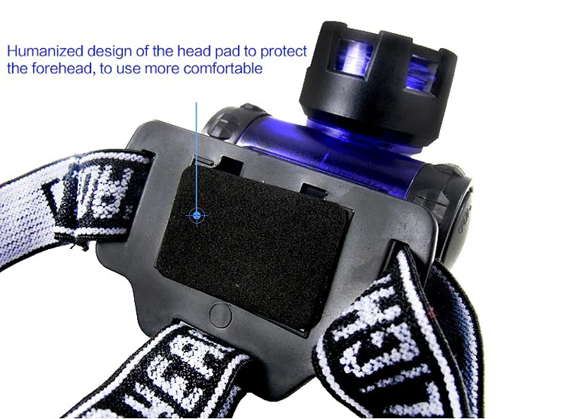 Ultra-light 3W Headlamp 3AAA Battery Powerful Head Lamp Light Waterproof Flashlight Torch Headlight for Hunting Fishing Camping (26)