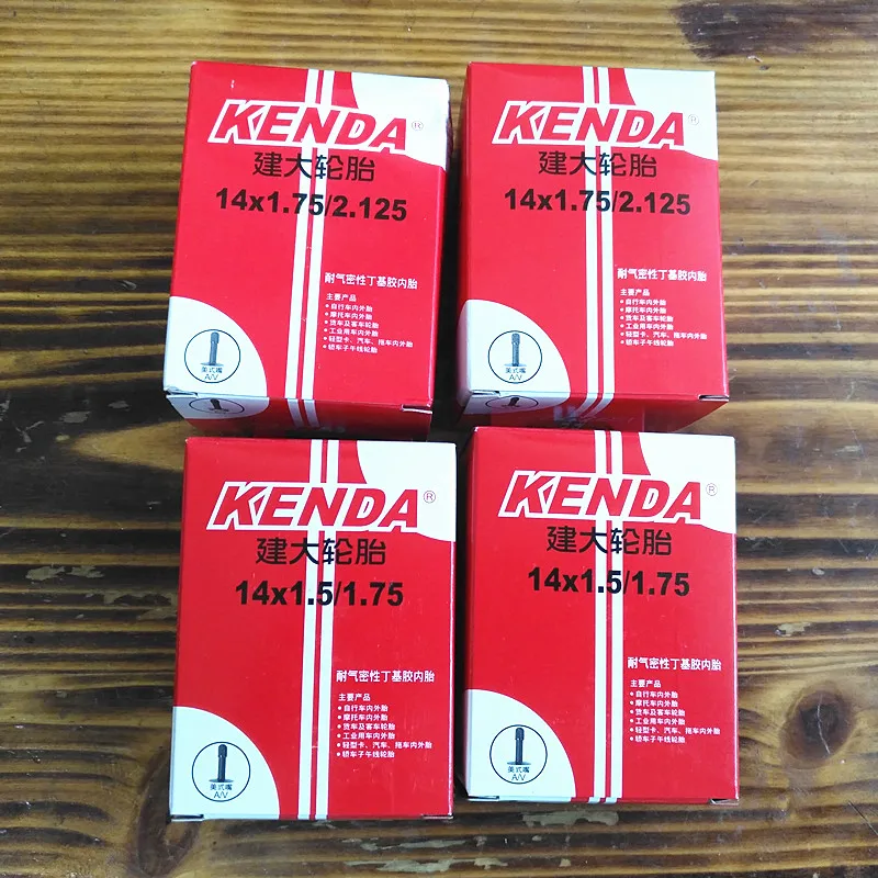 Kenda BMX складной трубки 14x1,5/1,75-14X1,75/2,125 AV трубки 1 шт