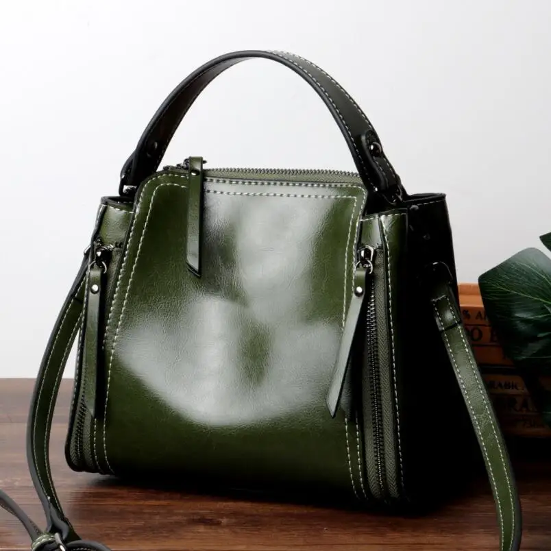 Сумки FoxTail & Lily модные сумки из воловьей кожи в Корейском стиле женские через