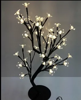 

LED cherry tree light-emitting crystal simulation lotus tree lights the holiday tree lights wedding Interior