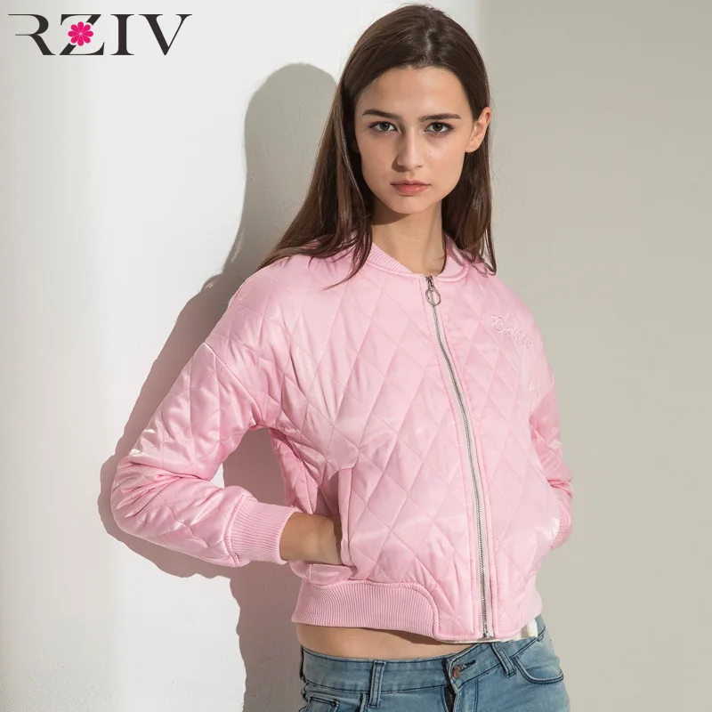Buy RZIV autumn and winter women bomber jacket cotton
