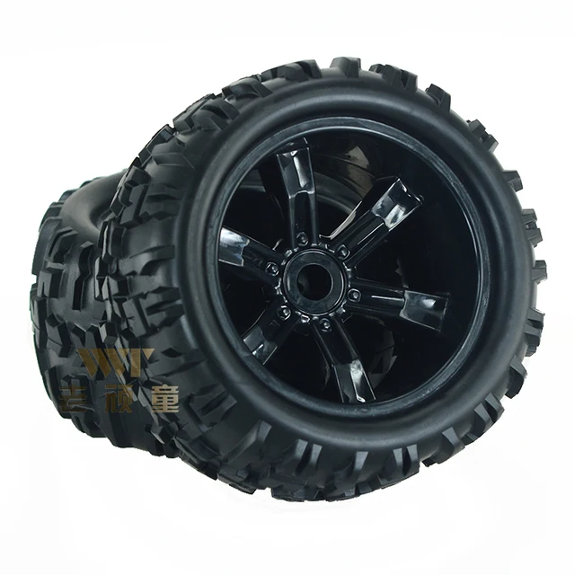 Special Price 4PCS RC Car 1/8DJ-14 ZD Xing Hua remote control model car 1/8 big foot tire wear resistant and durable big foot car general tire