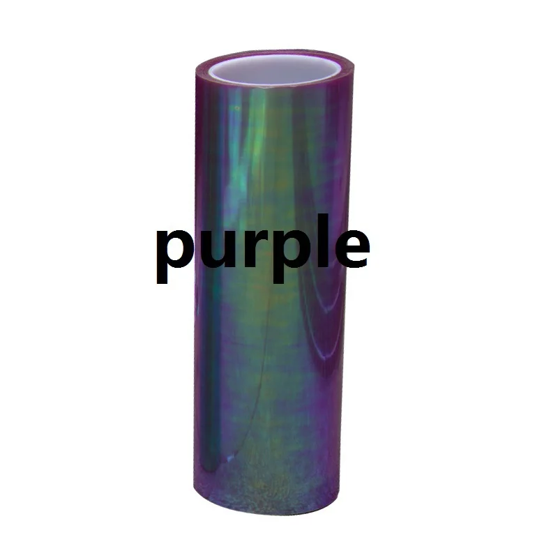 

150*30 cm Chameleon Car Styling Film Stickers adesivos for headlights and Taillights vinyl Purple Car accessories