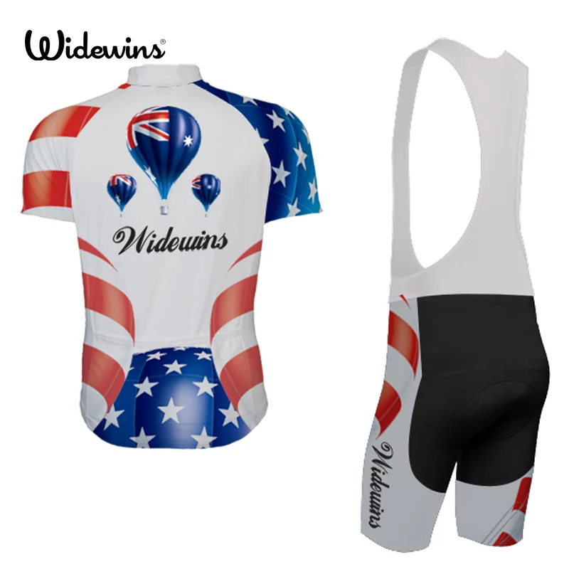 Ropa Ciclismo США Pro Team Трикотаж Короткий рукав велосипедная форма Спорт велосипед MTB велосипедный Ciclismo Одежда воздушный шар 5250