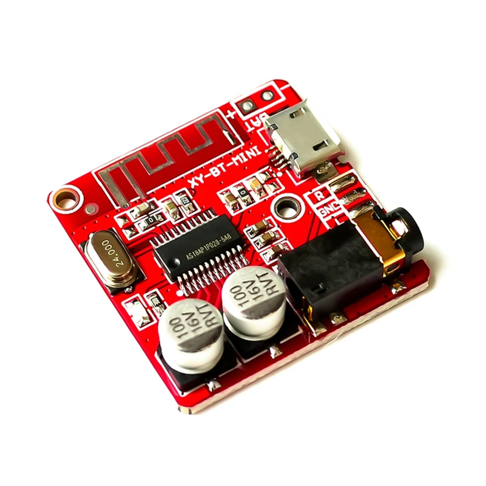 1pcs Mini MP3 Bluetooth Lossless Decoder Board Car Speaker Amplifier