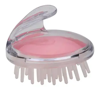 

1pcs Silicone Shampoo Brush Hair Scalp Massage Brush Shower Hair Washing Comb Head Scalp Massager kafa derisi masaj