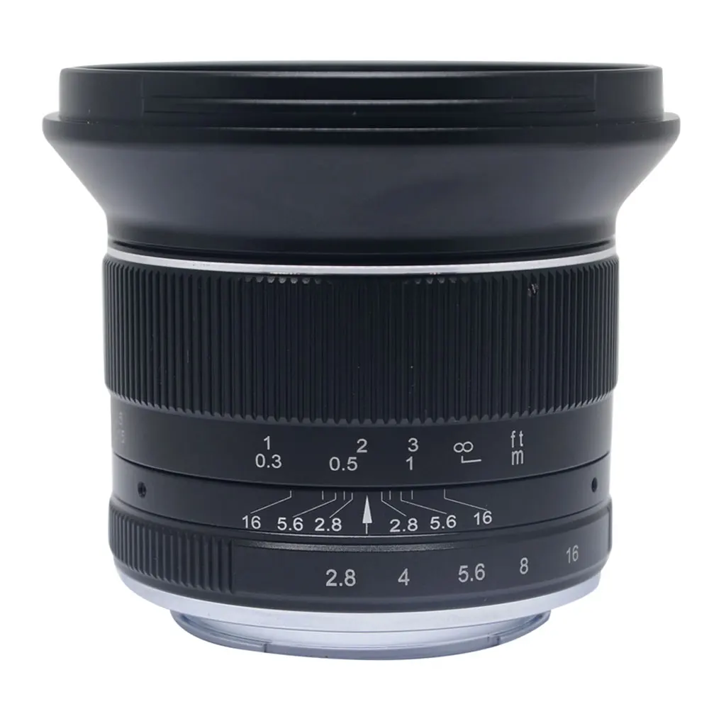 Mcoplus12 мм f/2 8 ручная ультра широкоугольная линза фото для Sony E Mount беззеркальная