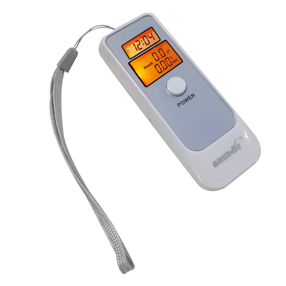GREENWON Alcohol Tester Digital Breathalyzer For Gas Breath Meter With Dual Display Screen