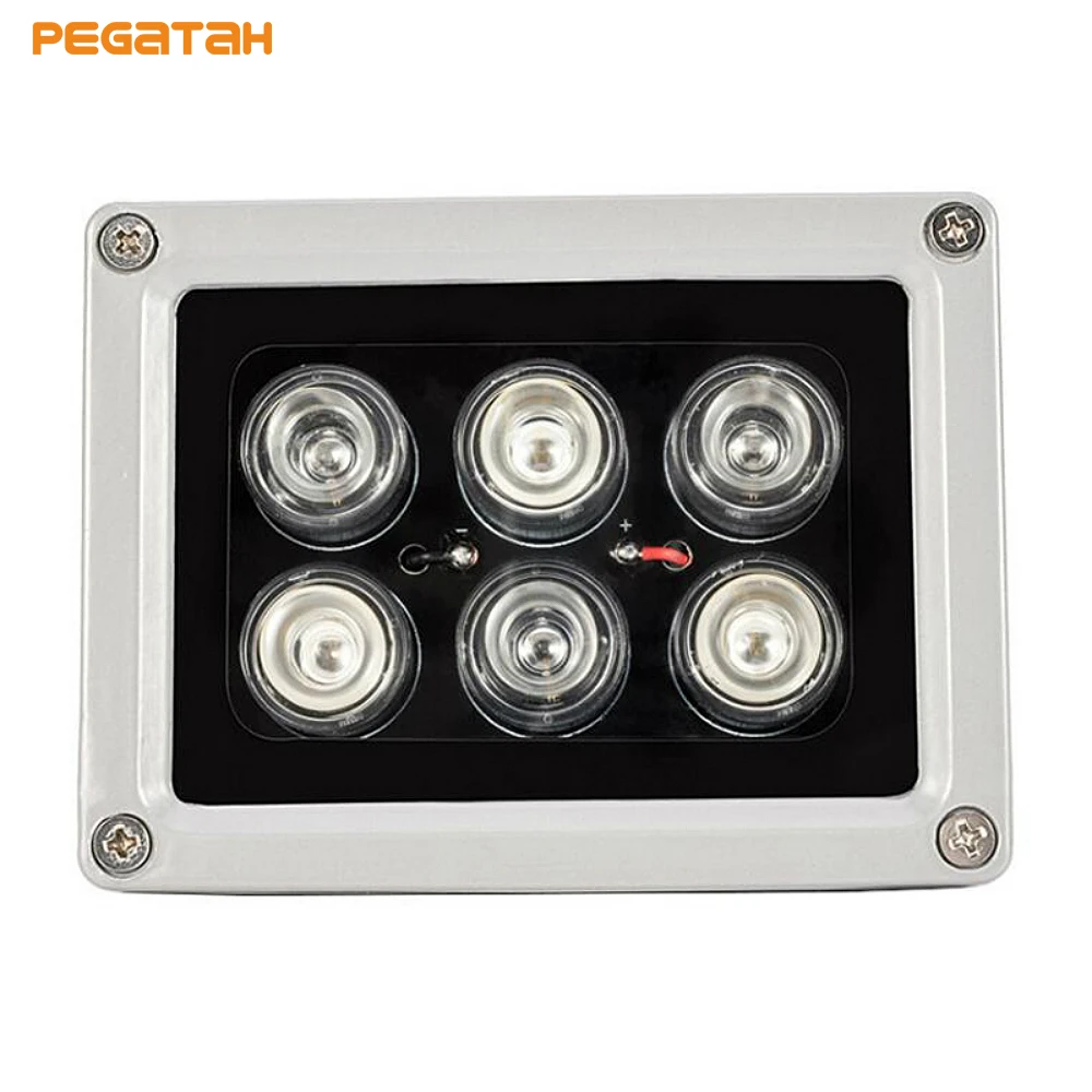 

CCTV Array IR illuminator infrared lamp IP65 Waterproof Night Vision for CCTV Camera 6pcs Array Led IR Outdoor security system
