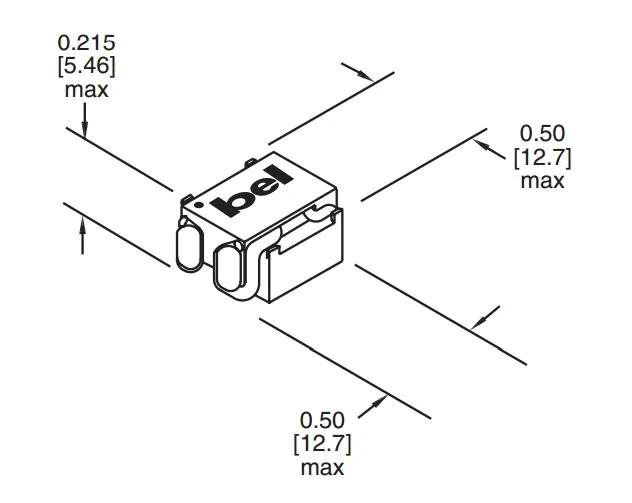 S581-4000-51 SMD common mode inductor 1.17MH 1.22A common mode choke inductor low RF interference magnetic ring 3