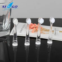 SEAGO электрическая зубная щетка сменная зубная щетка подходит для SG513 детская безопасная батарея водонепроницаемый белый светодиодный светильник
