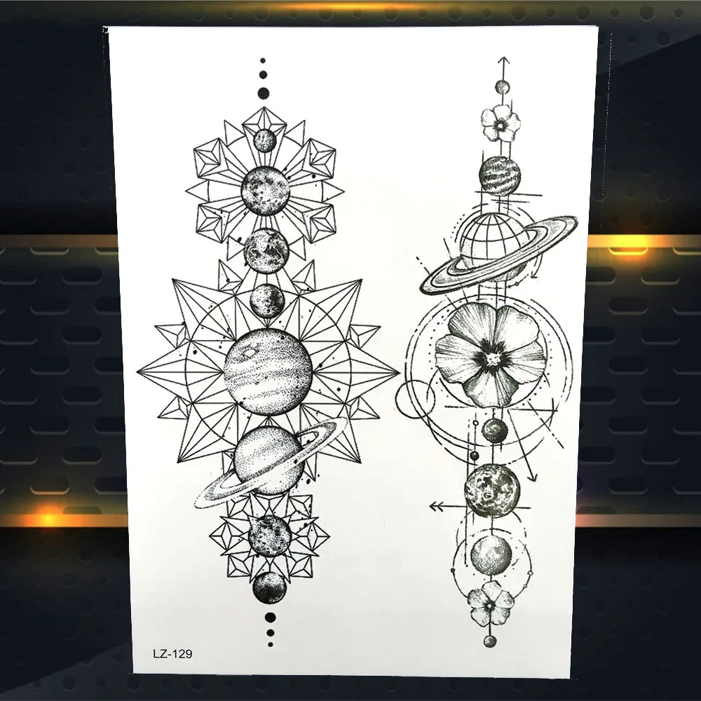 Эскизы тату космос на руку