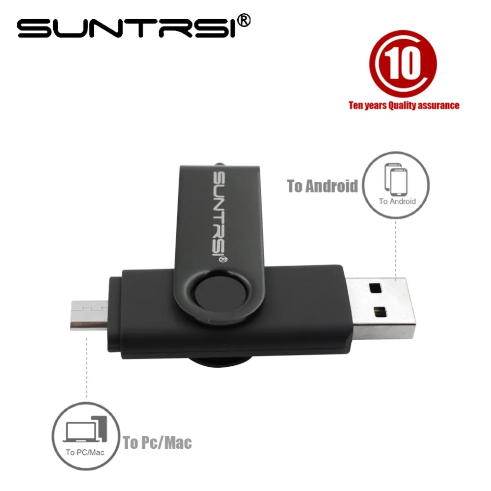 Suntrsi USB Flash Drive 64GB High Speed Pendrive Smart