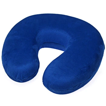 

U Shaped Slow Rebound Memory Foam Pillow Travel Neck Pillows Health Care Headrest for Body Office Flight Car Traveling