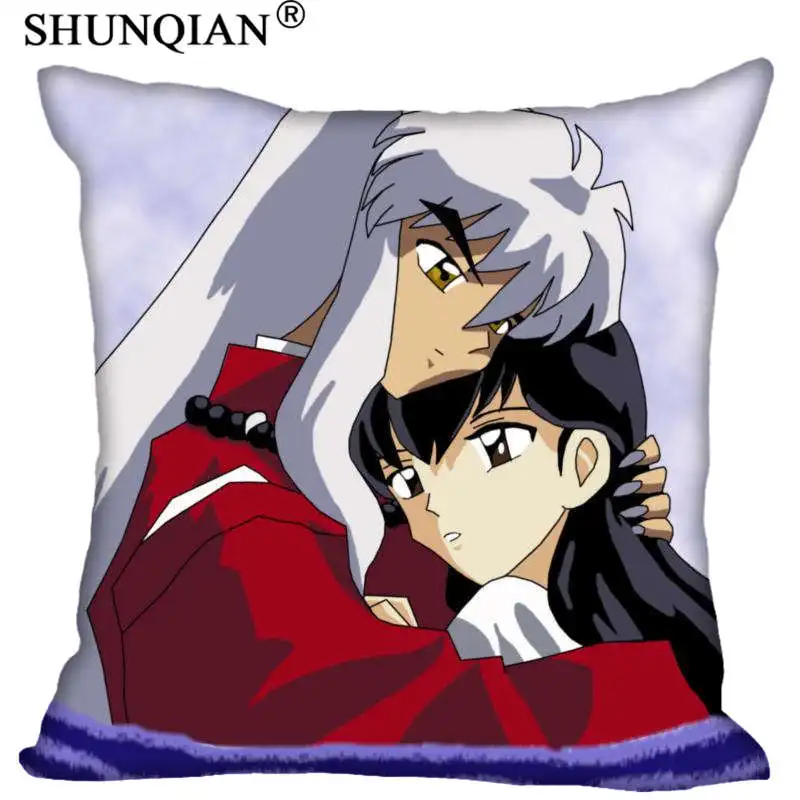 Новые Горячие Пользовательские Inuyasha квадратные Наволочки на молнии модные наволочки на заказ наволочки декоративные наволочки 40x40 см