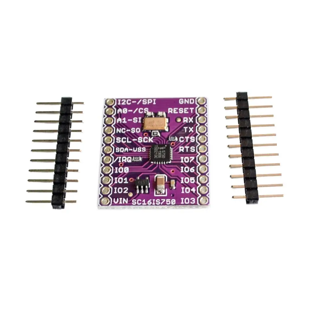 

SC16IS750 Single UART with I2C-busSPI interface