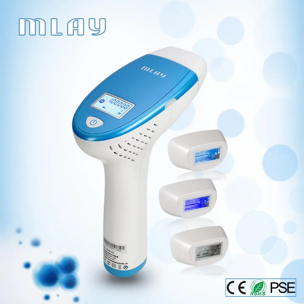 MLAY, устройство для удаления волос ipl с 3 лампами 300000 снимков
