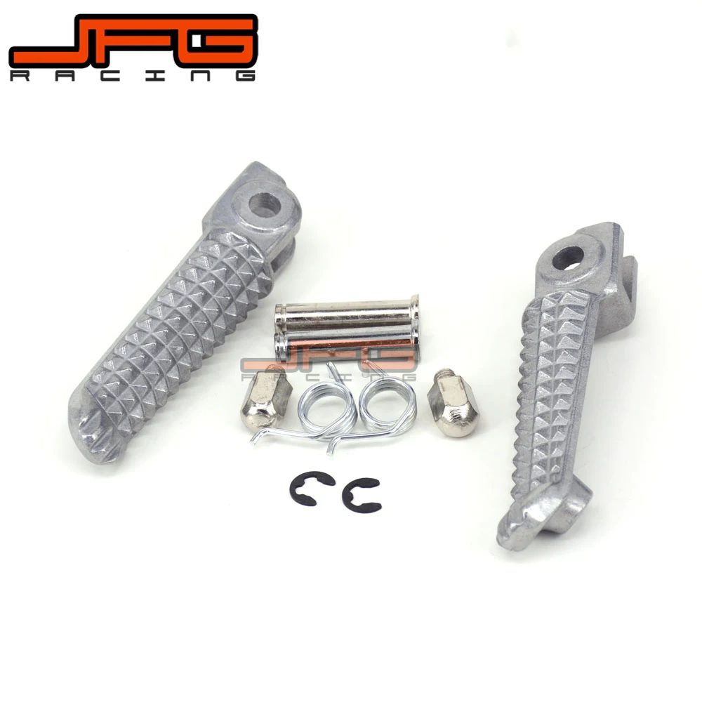 

Footrest Front Foot Pegs Rests Pedals For YAMAHA YZF R1 1998-2014 YZF R6 1999-2012 YZF R6S 2003-2008 Motorcycle