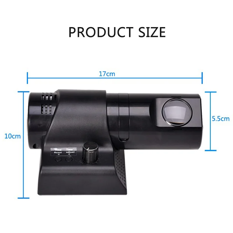  Led Projection Classical Dial Clock Subwoofer Room 360 Degree Rotation Low Temperature Cold Light S - 32972201071