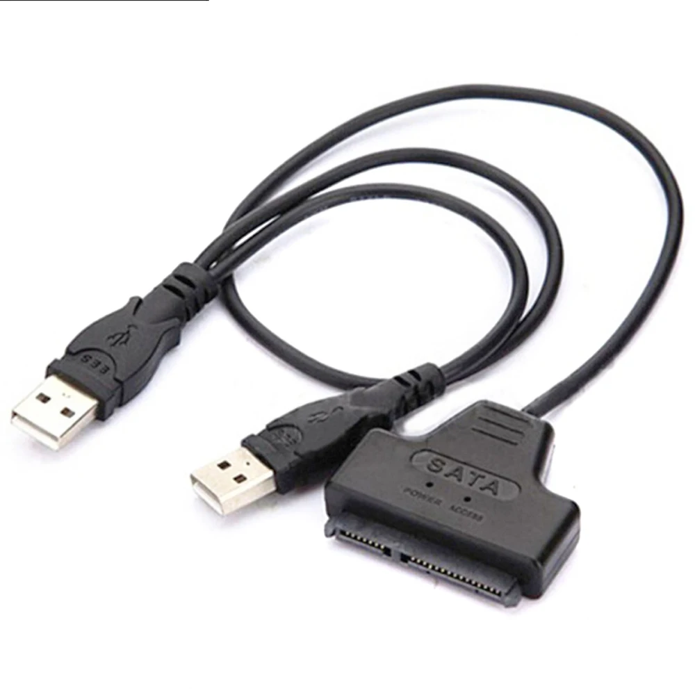 

2,5 дюймовый жесткий диск HDD жесткий диск Sata кабель USB 2,0 для SATA 7 + 15 Pin 22Pin адаптер кабель