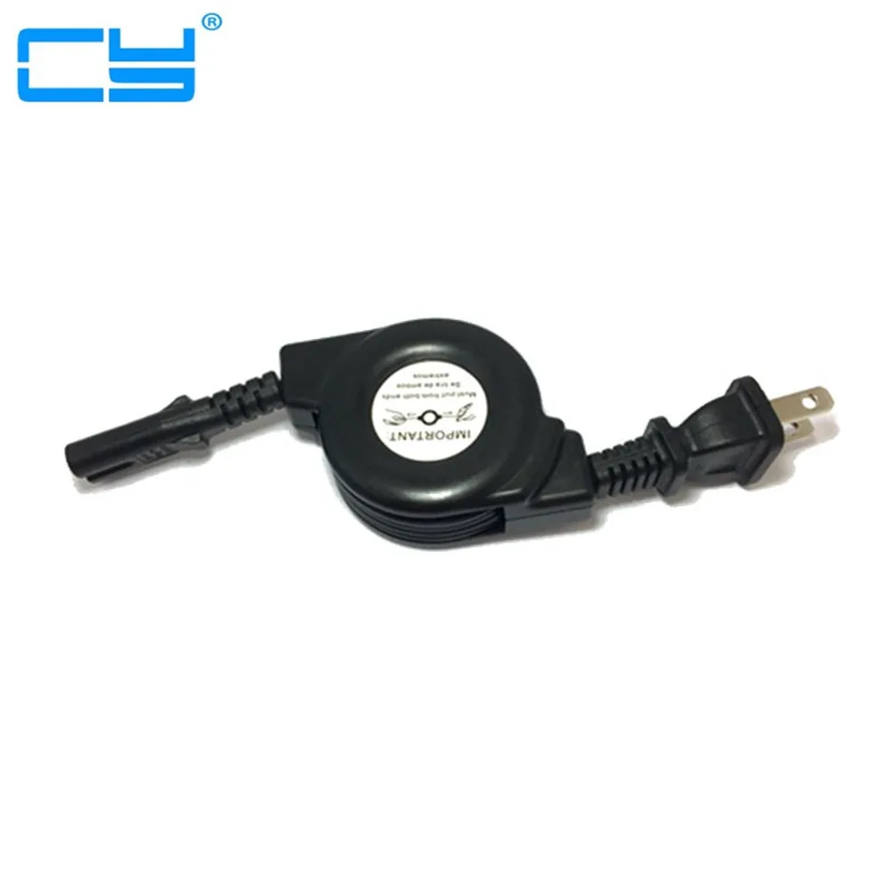 Buy USA plug power supply retractable Cable 2 prong 2 Outlets Outlet Laptop