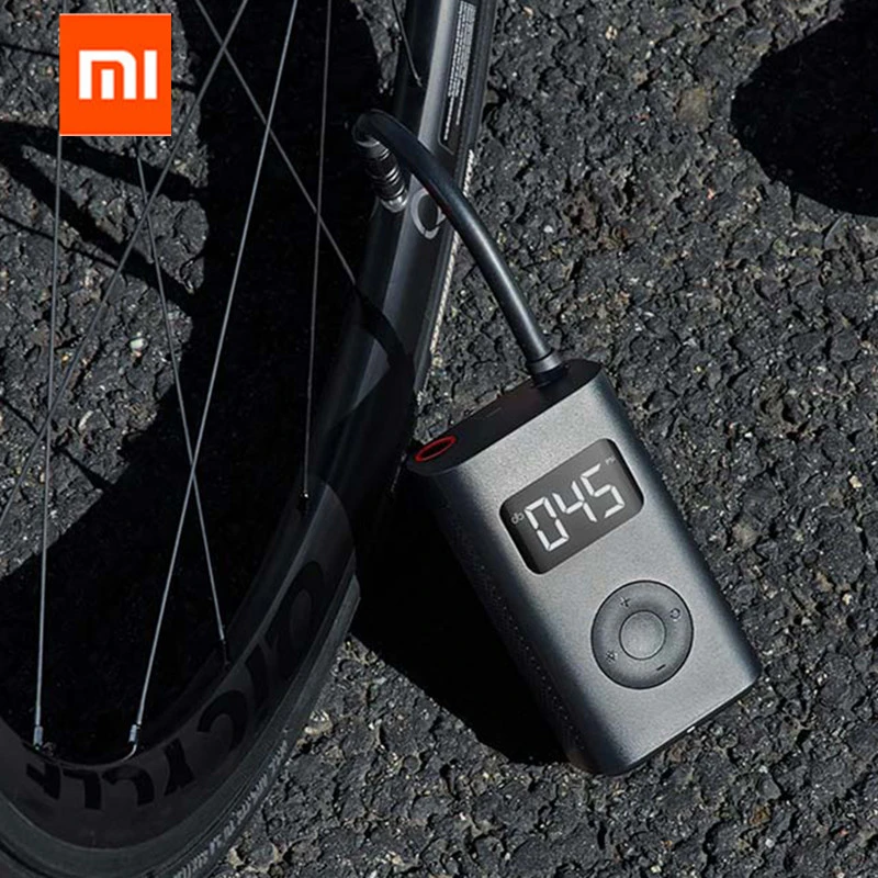Xiaomi Mijia Portable Smart Digital Tire Pressure Detection Electric  Inflator Pump for Bike Motorcycle Car Football , In stock|Smart Remote  Control| - AliExpress