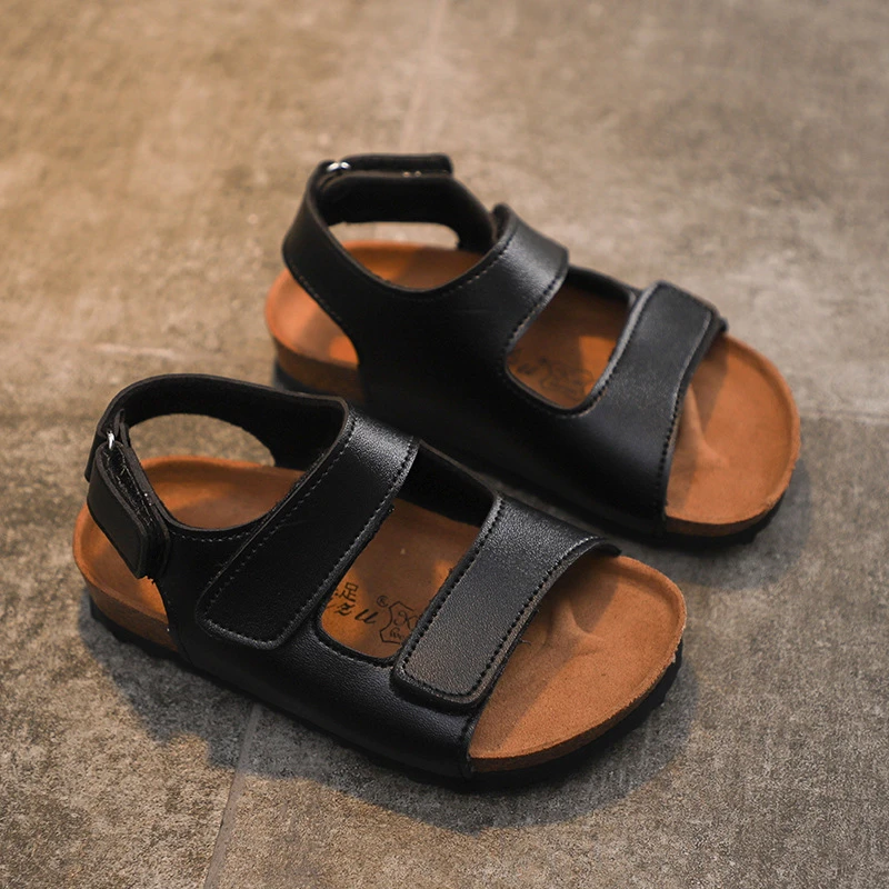 baby boy cork sandals