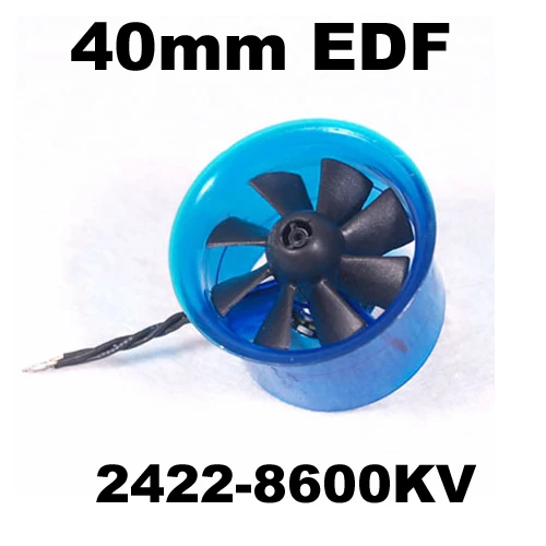 Mystery EDF Plus HL4008 2422 8600KV Brushless Motor 40mm EDF Ducted Fan