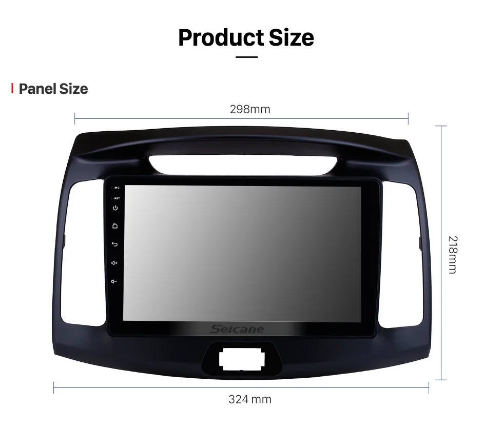 Cheap Seicane 9 inch Android 8.1 for 2011 2012 2013 2014 2015 2016 Hyundai Elantra Radio GPS Navigation System with HD Touch SWC 18