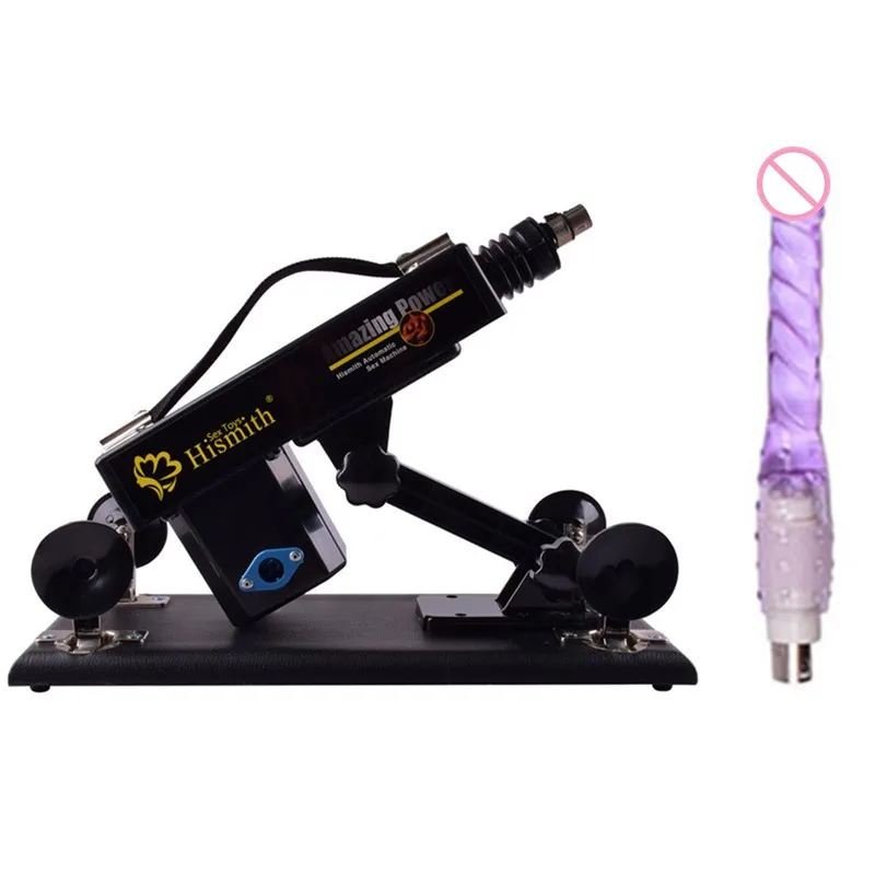 Sex Machine Body Massager Female Masturbation Thrusting Furniture Love with Purple Dildo for Women E5-1-69 | Красота и здоровье