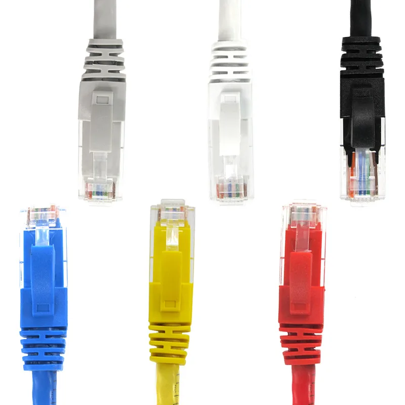 

RJ45 Patch cords copper twisted pair wires LAN line for 100M Ethernet Switch Router COMPUTER ET01