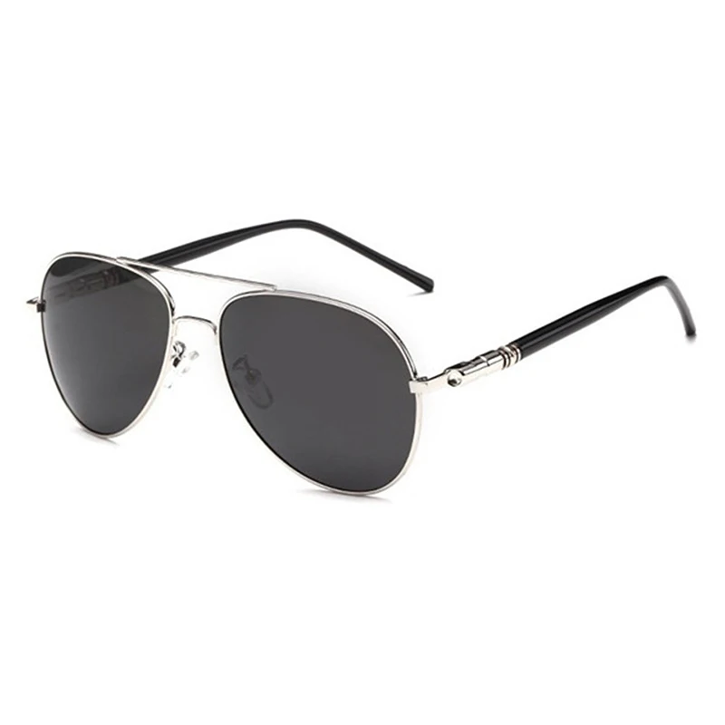 

Aviation Metail Frame Quality Oversized Spring Leg Alloy Men Sunglasses Polarized Brand Design Pilot Male Sun Glasses Driving