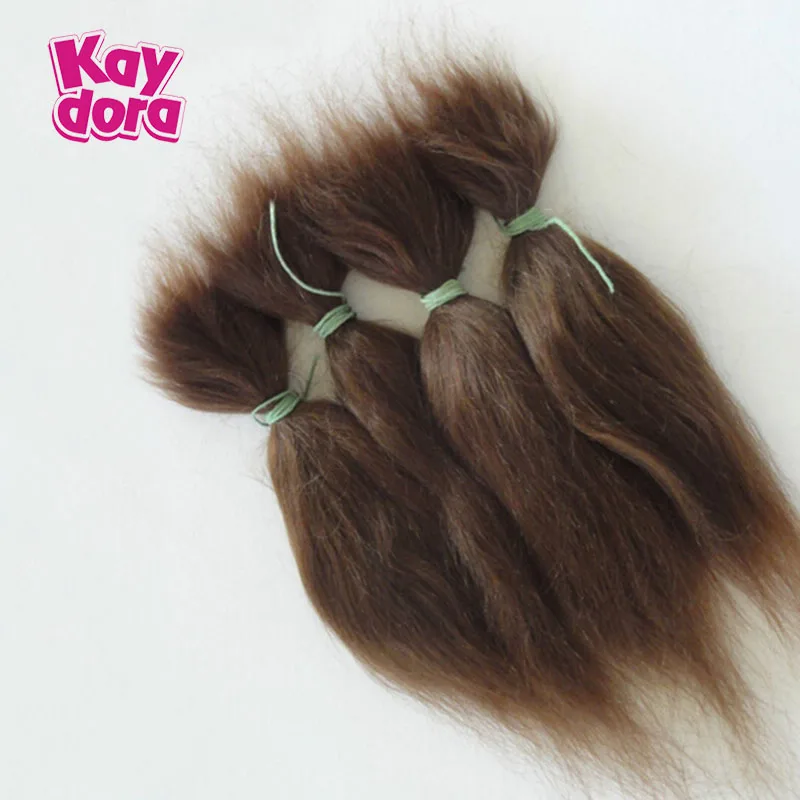 15cm / 6" Dolls Accessories 100 Pure Mohair For DIY Reborn Baby Dolls