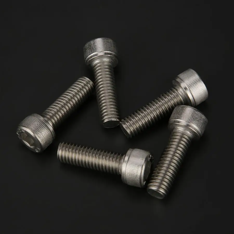135 шт./лот M2.5/M3/M4/M5/M6/M8 винты с шестигранной головкой из нержавеющей стали 304