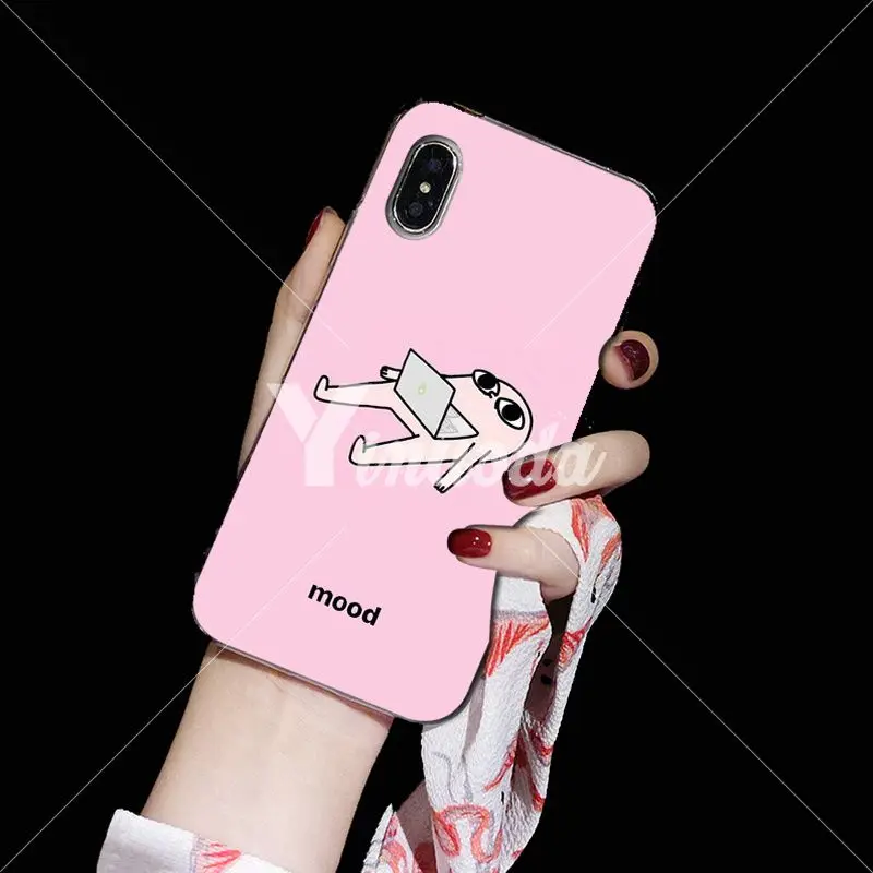 Мягкий силиконовый прозрачный чехол Yinuoda ketnipz из ТПУ для Apple iPhone 8 7 6 6S Plus X XS MAX 5 5S SE XR