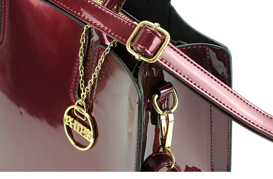 PHTESS роскошные лакированные кожаные сумки, женские сумки, дизайнерские женские сумки через плечо, сумки на плечо, Дамская ручная сумка, сумка, основная новая сумка-тоут