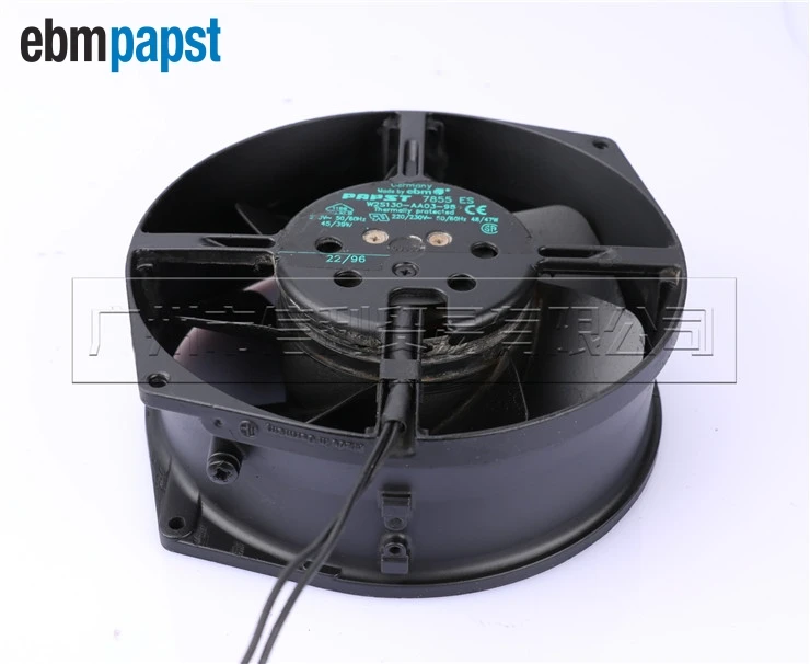 7855ES W2S130-AA03-98 AC 230V 50/ 0Hz 45 server inverter cooling fan 172*172*55mm w2s130 aa03 01 double ball bearing cooling blower turbo fan ac 230v 33w 172 150 55mm 2 wires 2700rpm cabinet cooling fan